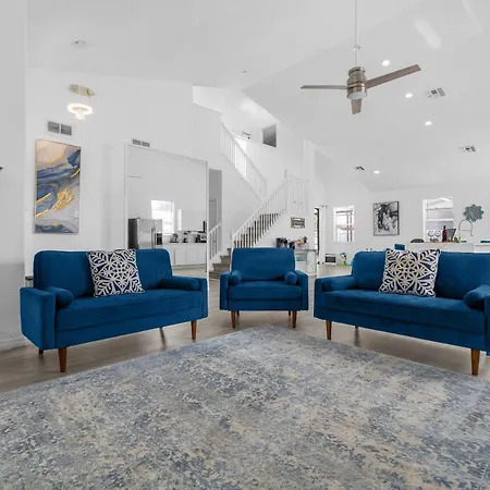 Beautiful 5Br 4 Baths Themed Home Near Disney And Universal, Private Pool, Gameroom, Baby Crib And More